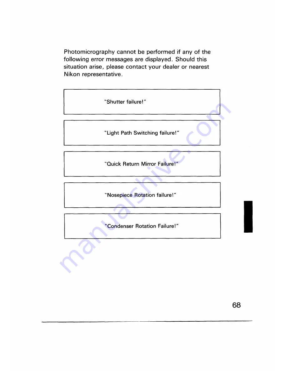 Nikon Microphot-FXA Operation Manual Download Page 73