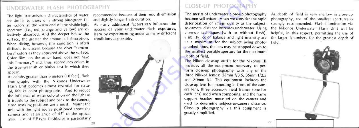 Nikon Nikonos III Instruction Manual Download Page 14