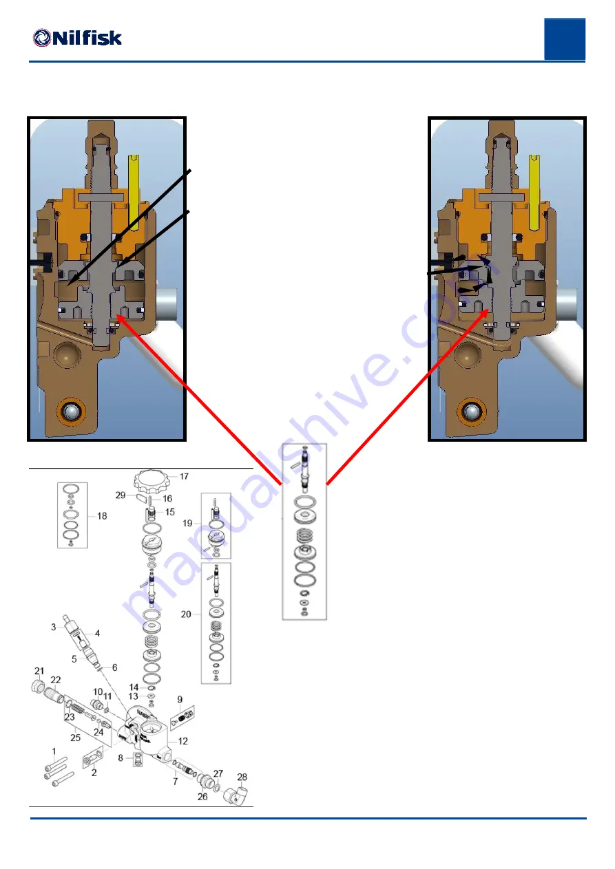 Nilfisk-Advance 107146895 Service Manual Download Page 50