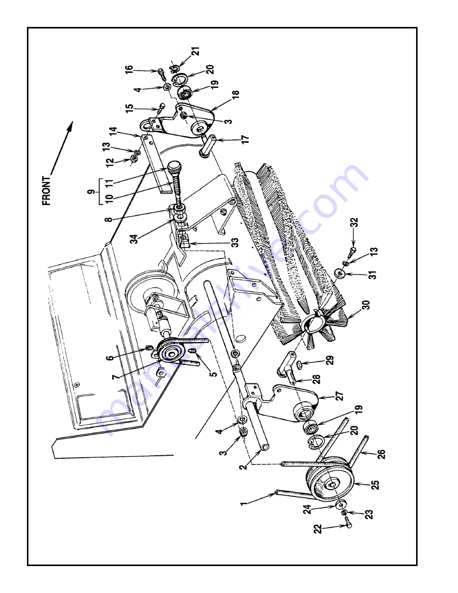 Nilfisk-Advance 56411001 Instructions For Use And Parts List Download Page 49