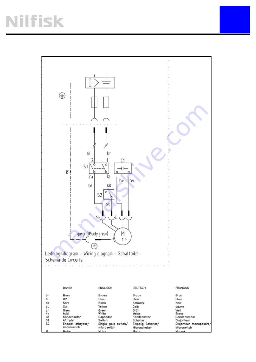 Nilfisk-Advance C 120.4 Repair Manual Download Page 30