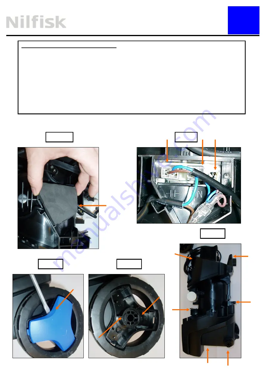 Nilfisk-Advance C130.1 X-TRA Repair Manual Download Page 10