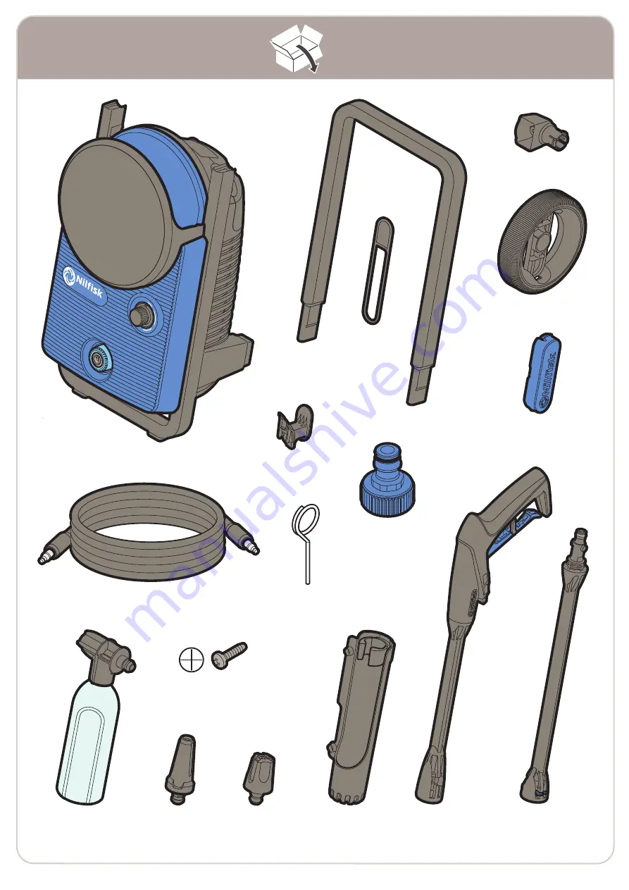 Nilfisk-Advance Core 130 Powercontrol Quick Start Manual Download Page 2