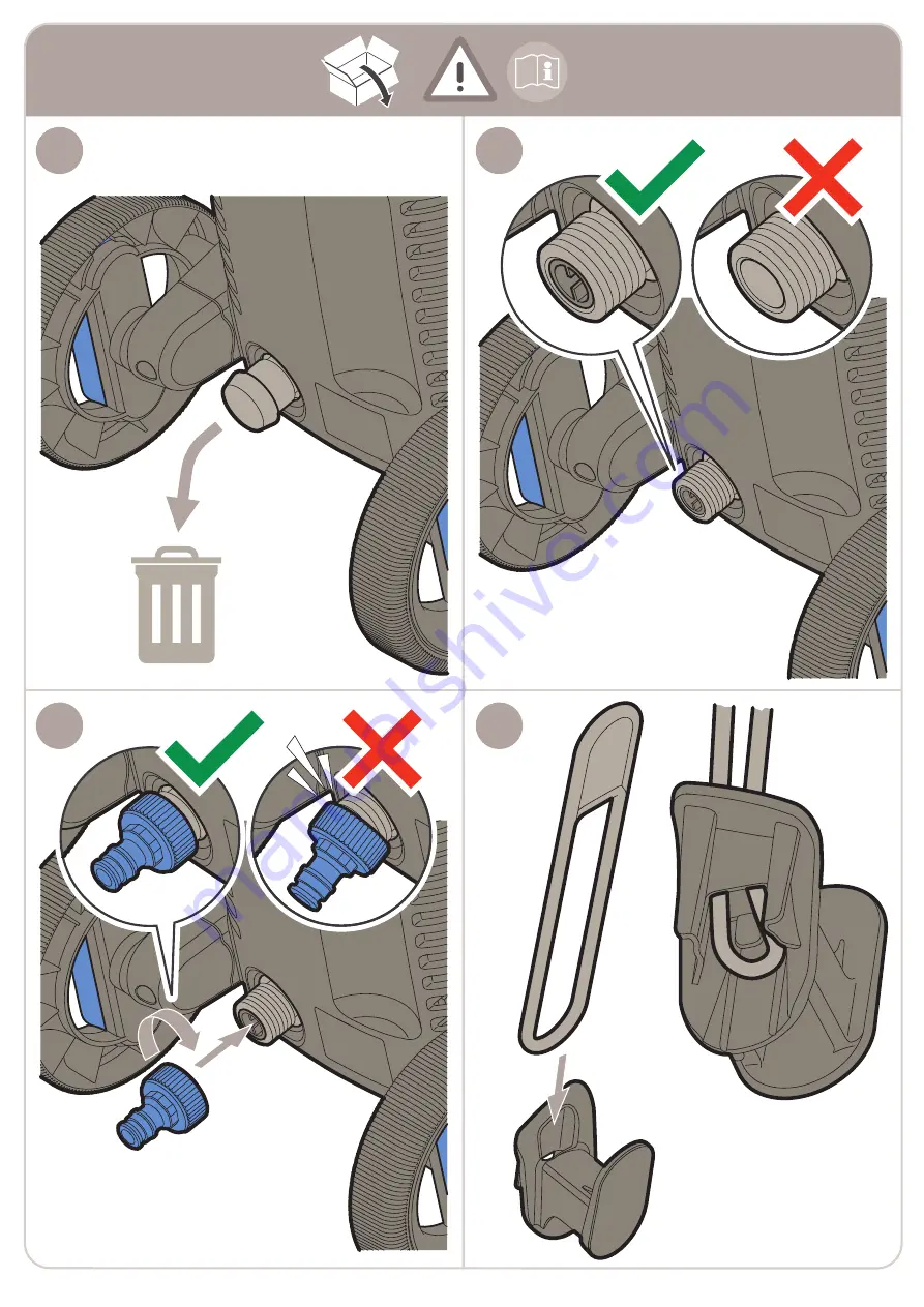 Nilfisk-Advance Core 130 Powercontrol Quick Start Manual Download Page 4