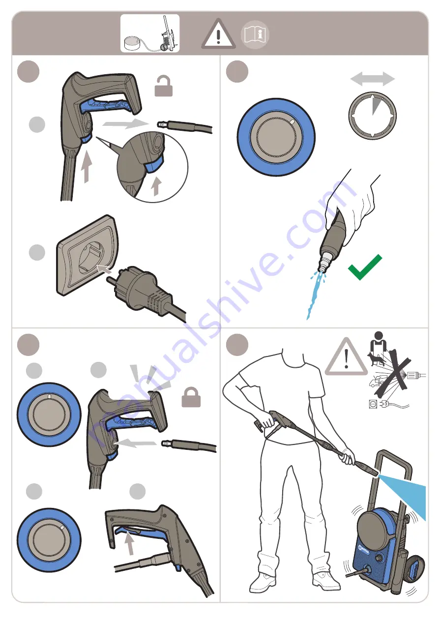 Nilfisk-Advance Core 130 Powercontrol Quick Start Manual Download Page 12