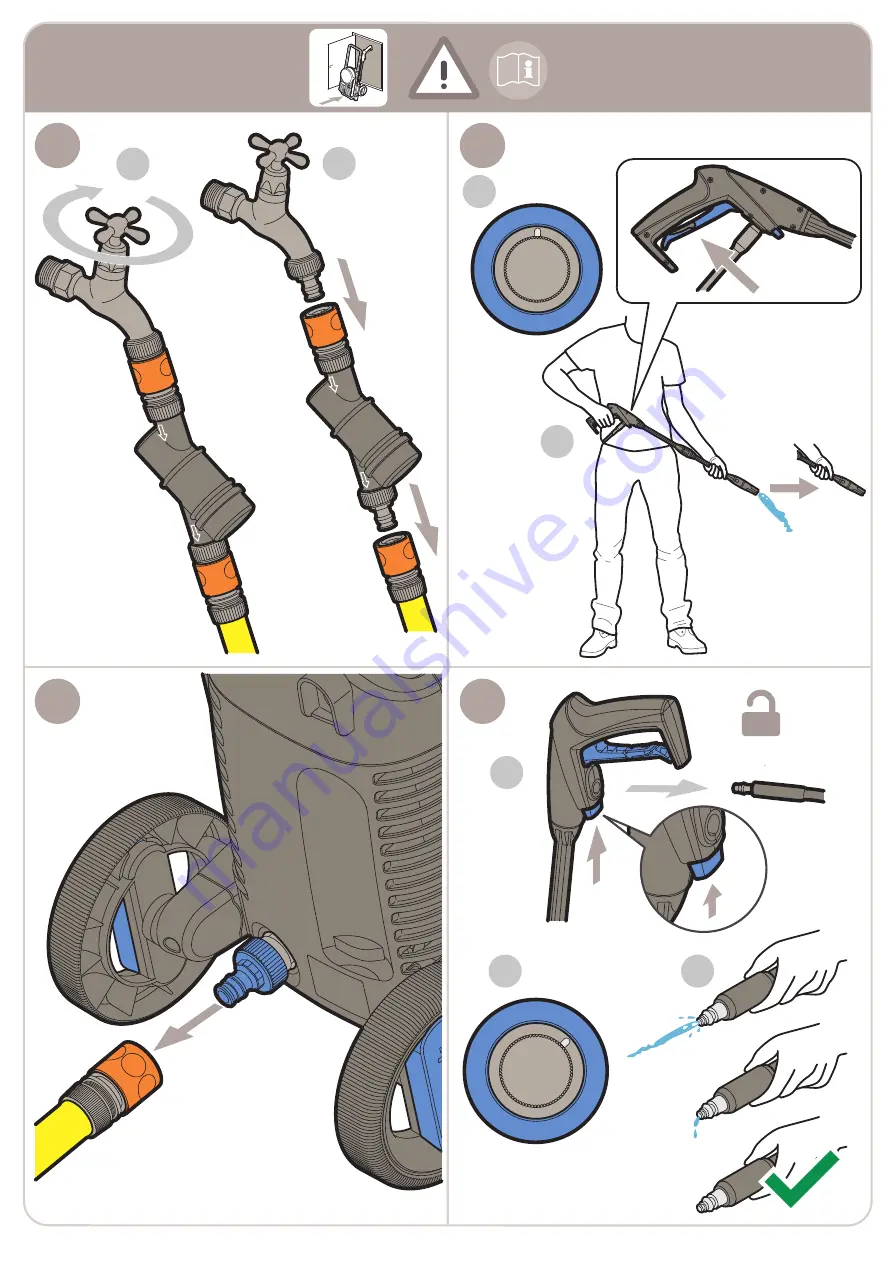 Nilfisk-Advance Core 130 Powercontrol Quick Start Manual Download Page 14