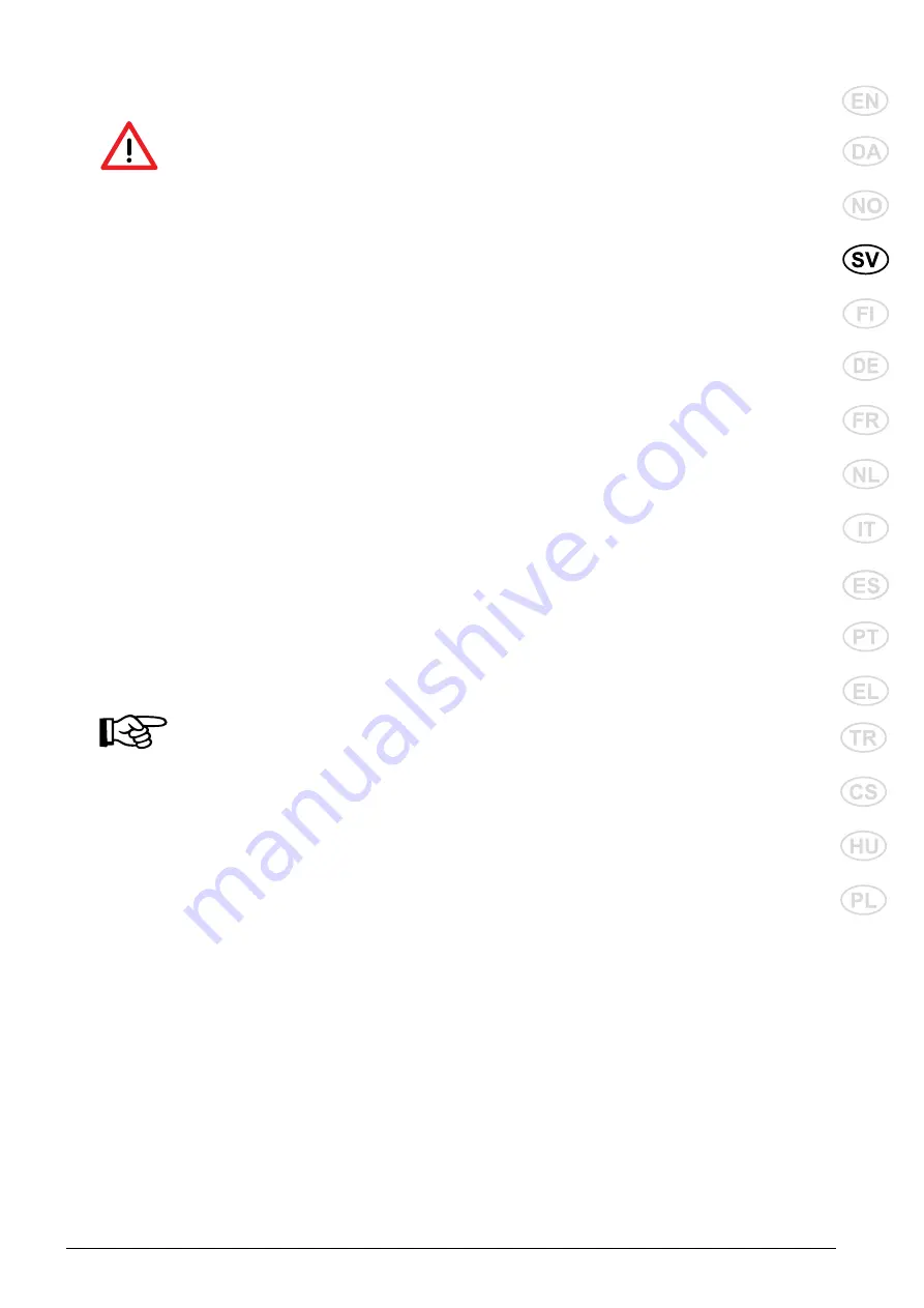 Nilfisk-Advance MC 2C Instructions For Use Manual Download Page 63