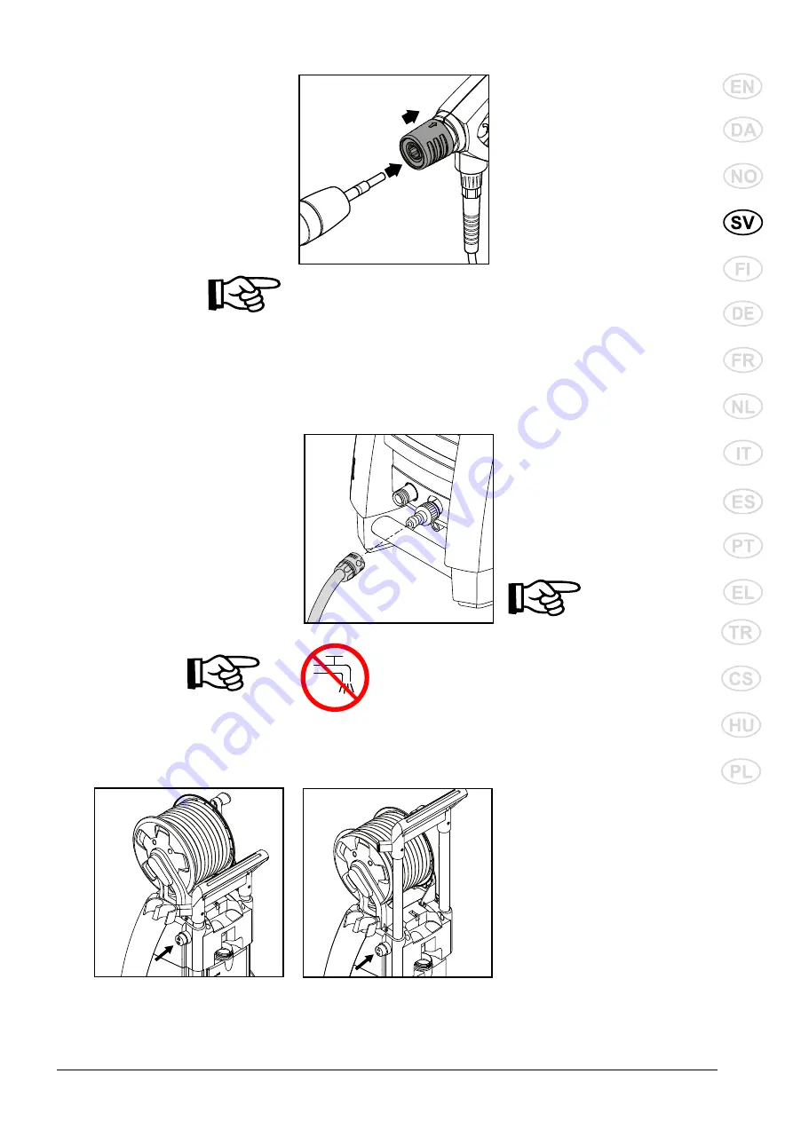 Nilfisk-Advance MC 2C Instructions For Use Manual Download Page 71