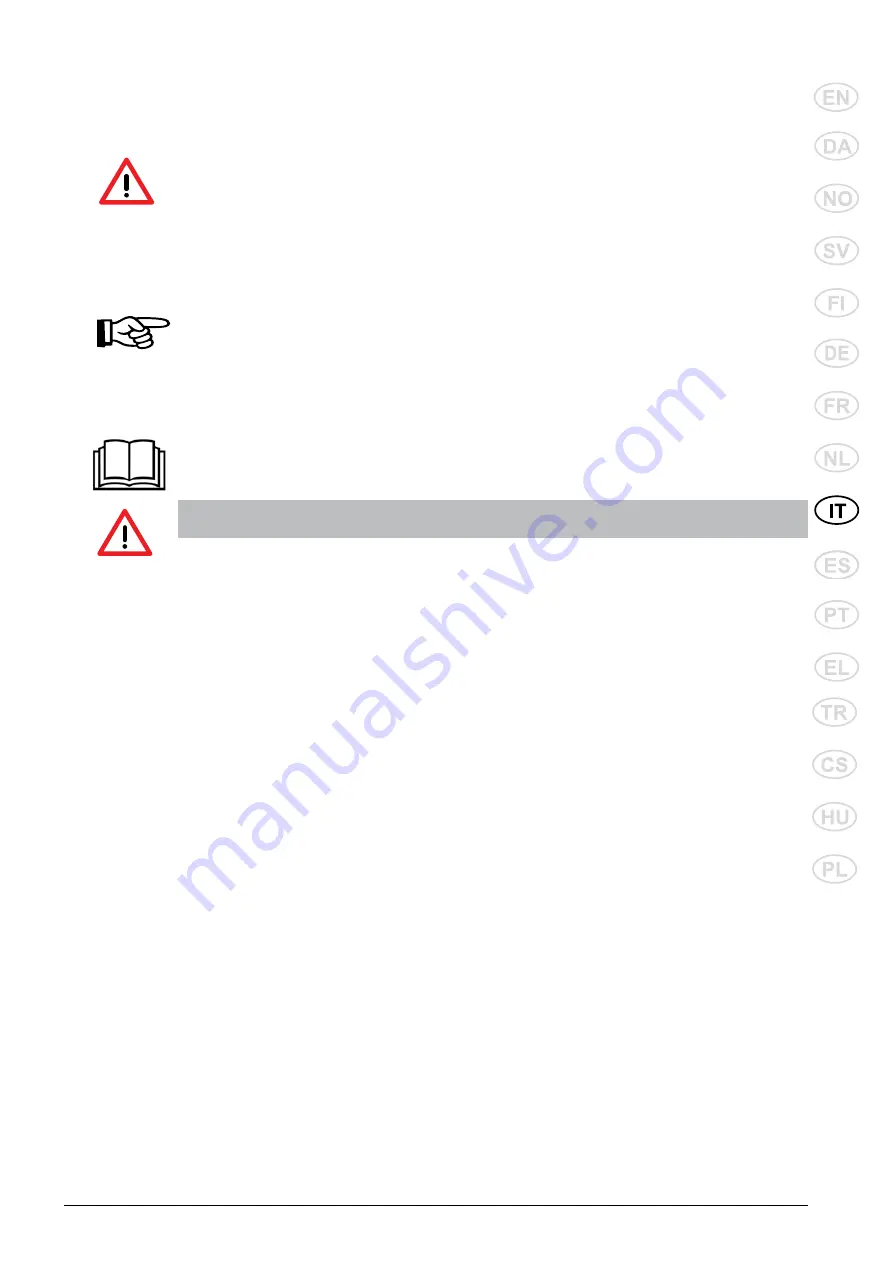 Nilfisk-Advance MC 2C Instructions For Use Manual Download Page 165