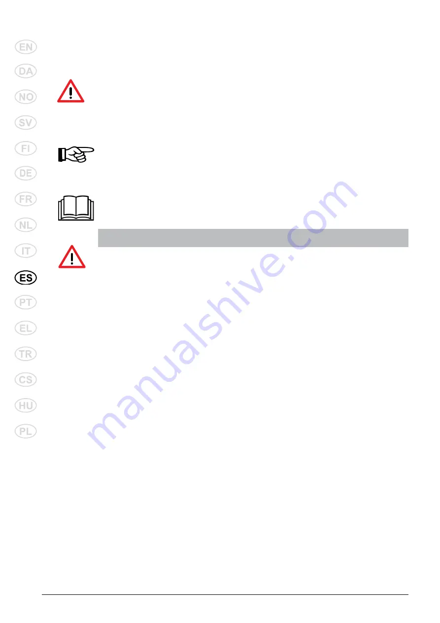 Nilfisk-Advance MC 2C Instructions For Use Manual Download Page 186