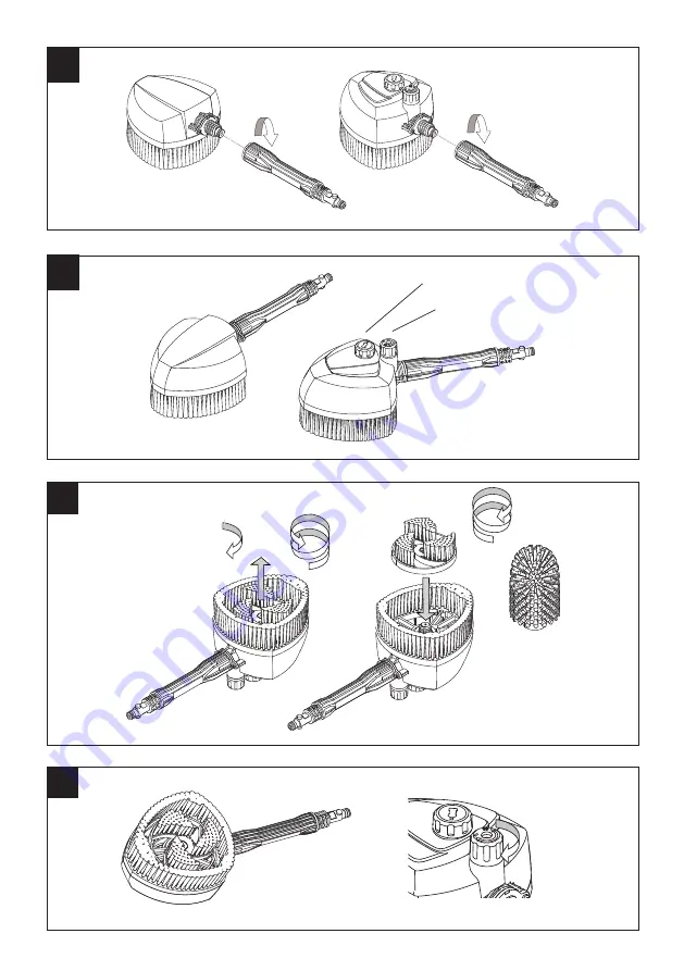 Nilfisk-Advance Multi Brush Directions For Use Manual Download Page 2