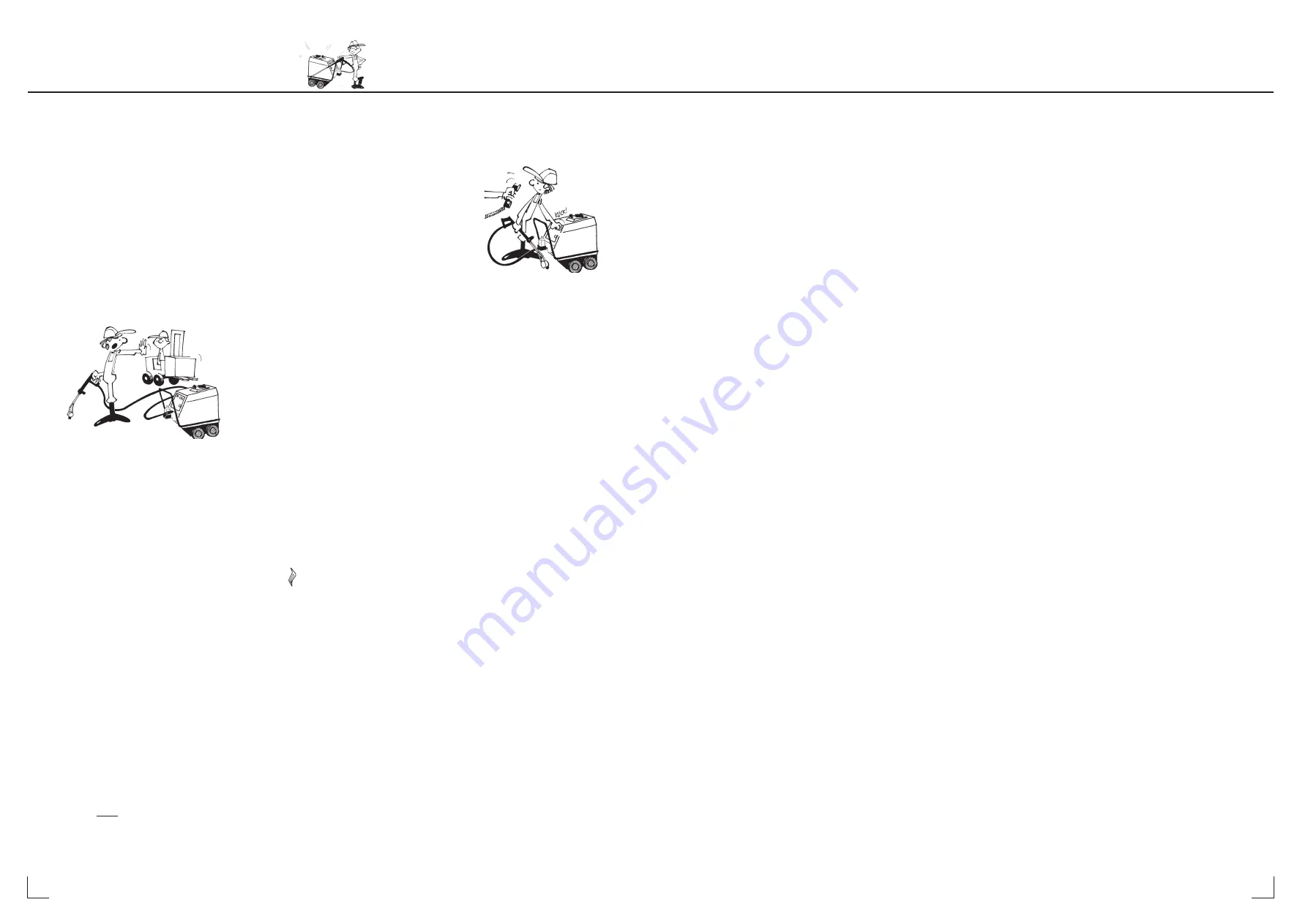 Nilfisk-Advance N/G-6900A/C Operating Manual Download Page 6