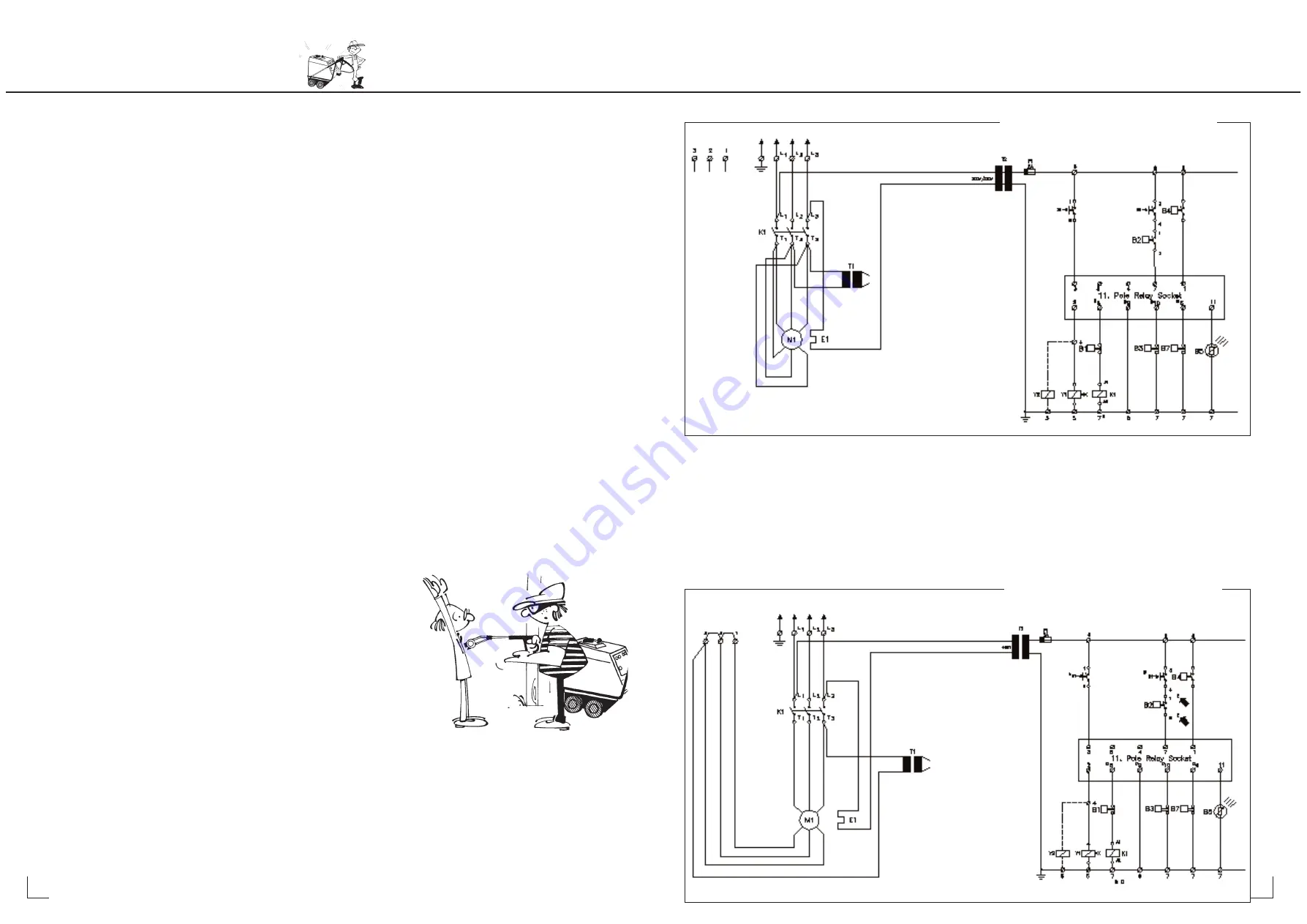 Nilfisk-Advance N/G-6900A/C Operating Manual Download Page 77