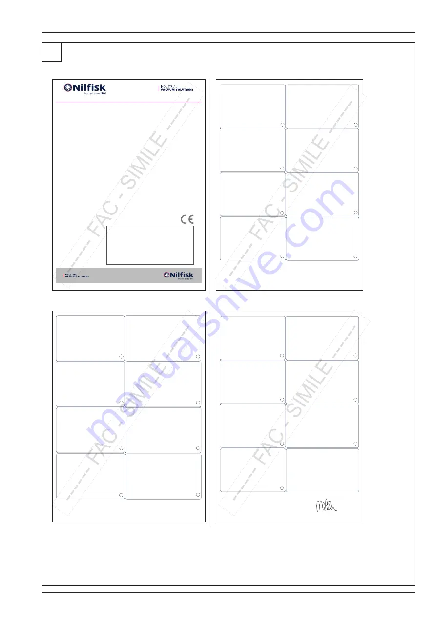 Nilfisk-Advance T22 Plus Instruction Manual Download Page 95