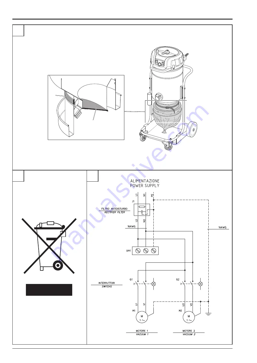 Nilfisk-Advance VHS120 Instructions For Use Manual Download Page 91