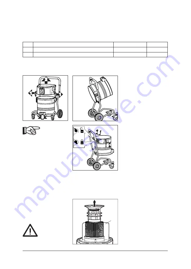 Nilfisk-ALTO 19 Gallon AE (German) Betriebsanleitung Download Page 9