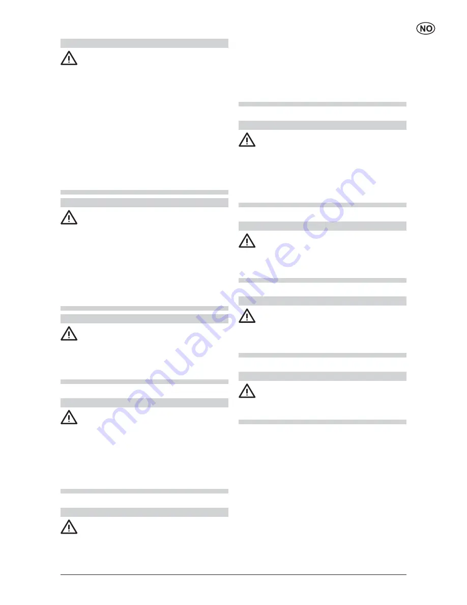 Nilfisk-ALTO AERO 21 Operating Instructions Manual Download Page 49