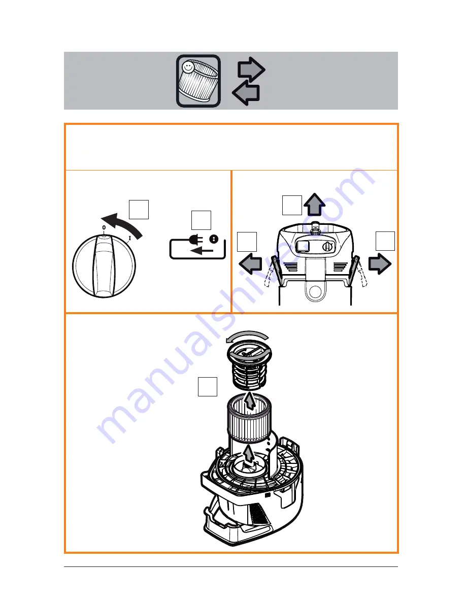 Nilfisk-ALTO ATTIX 30 BATT Quick Start Manual Download Page 11