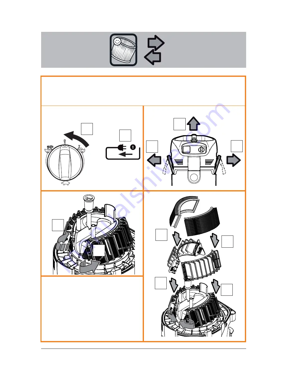 Nilfisk-ALTO ATTIX 30 BATT Quick Start Manual Download Page 12