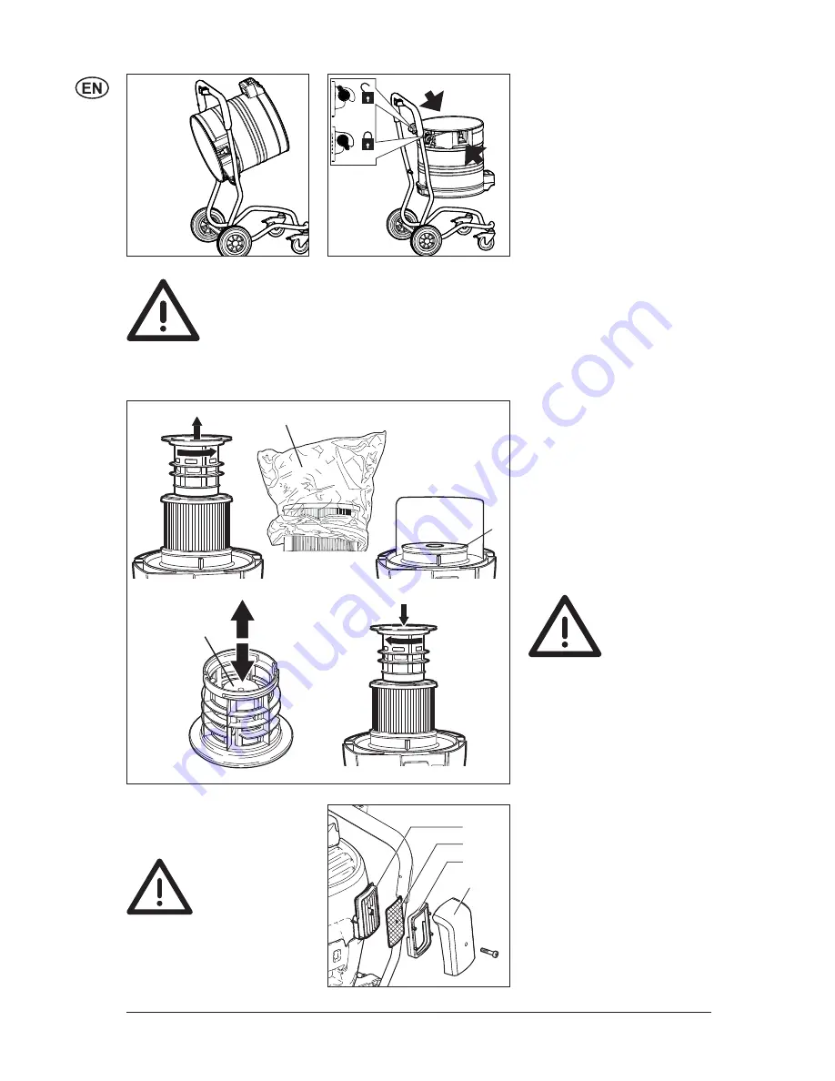 Nilfisk-ALTO ATTIX 791-2M Operating Instructions Manual Download Page 12