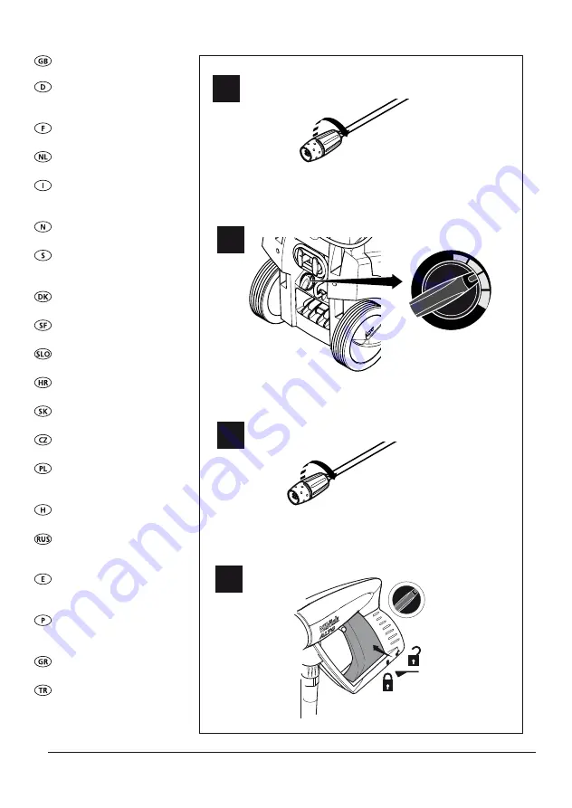 Nilfisk-ALTO POSEIDON 3 (German) Betriebsanleitung Download Page 9