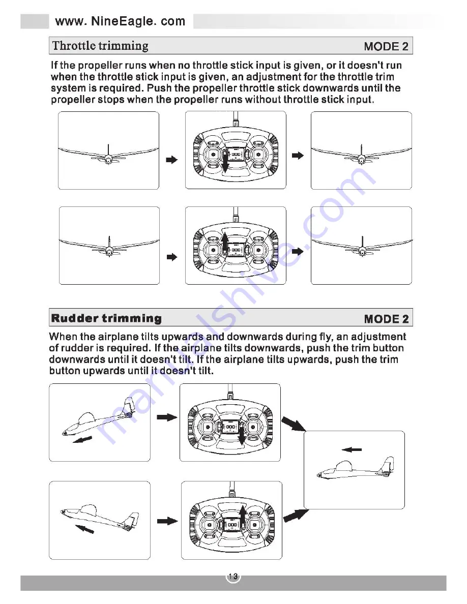 Nine Eagles Sky 500 Instruction Manual Download Page 15