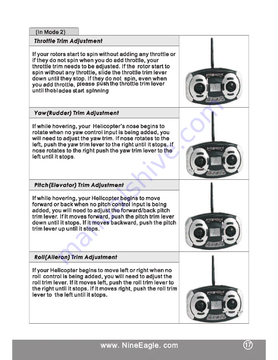 Nine Eagles SOLO PRO Instruction Manual Download Page 19