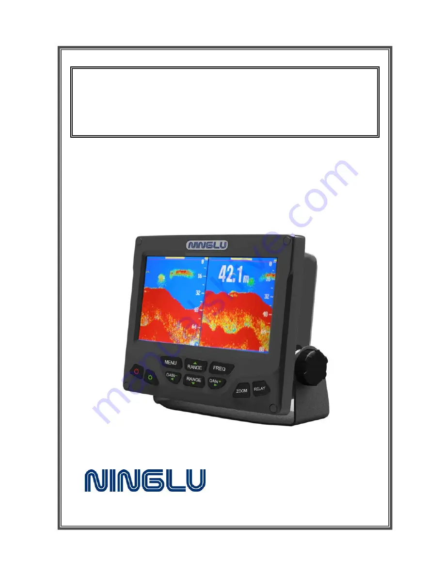 Ninglu FS117 Operation & Installation Manual Download Page 1