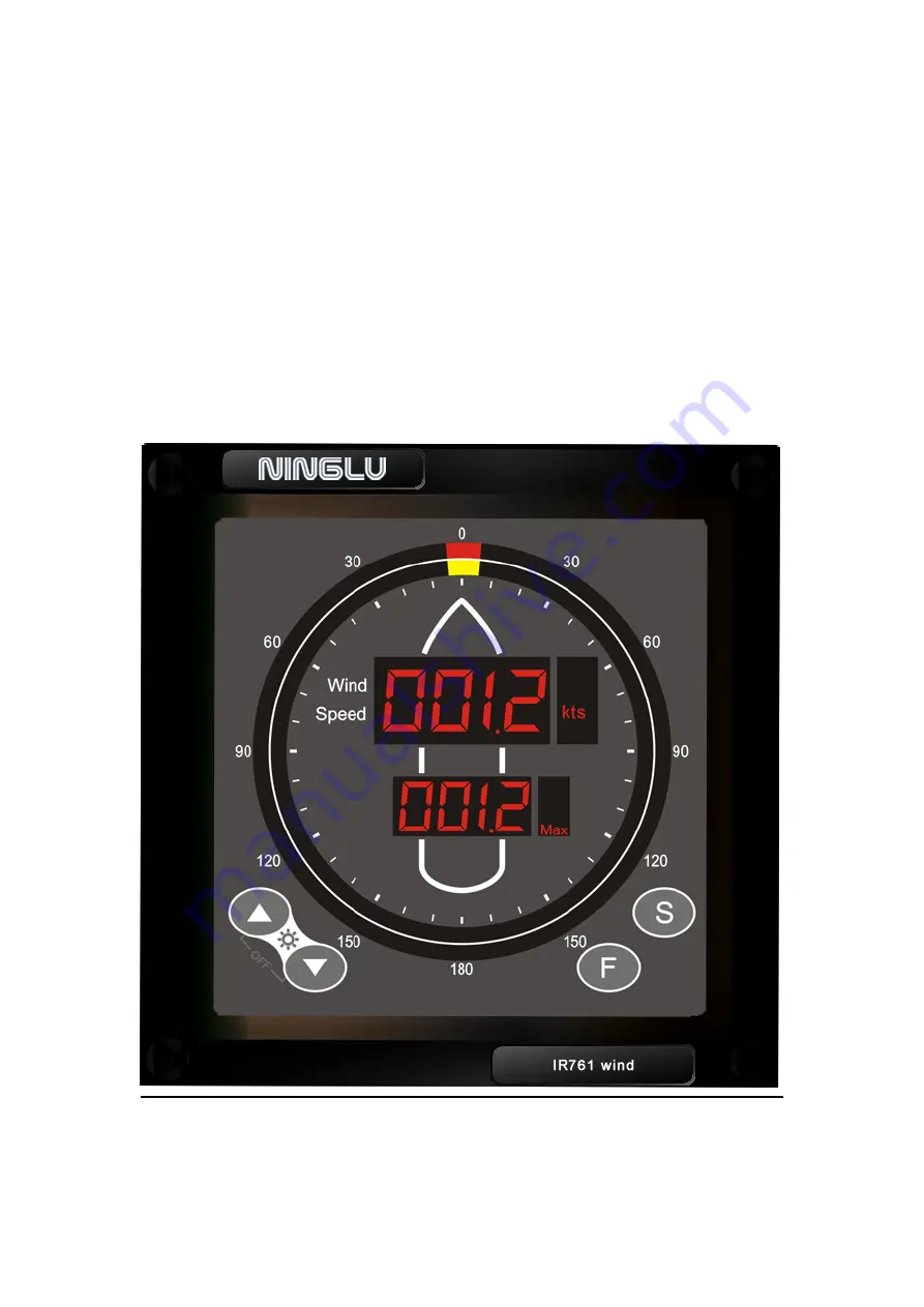 Ninglu IR761 Operating & Installation Manual Download Page 1