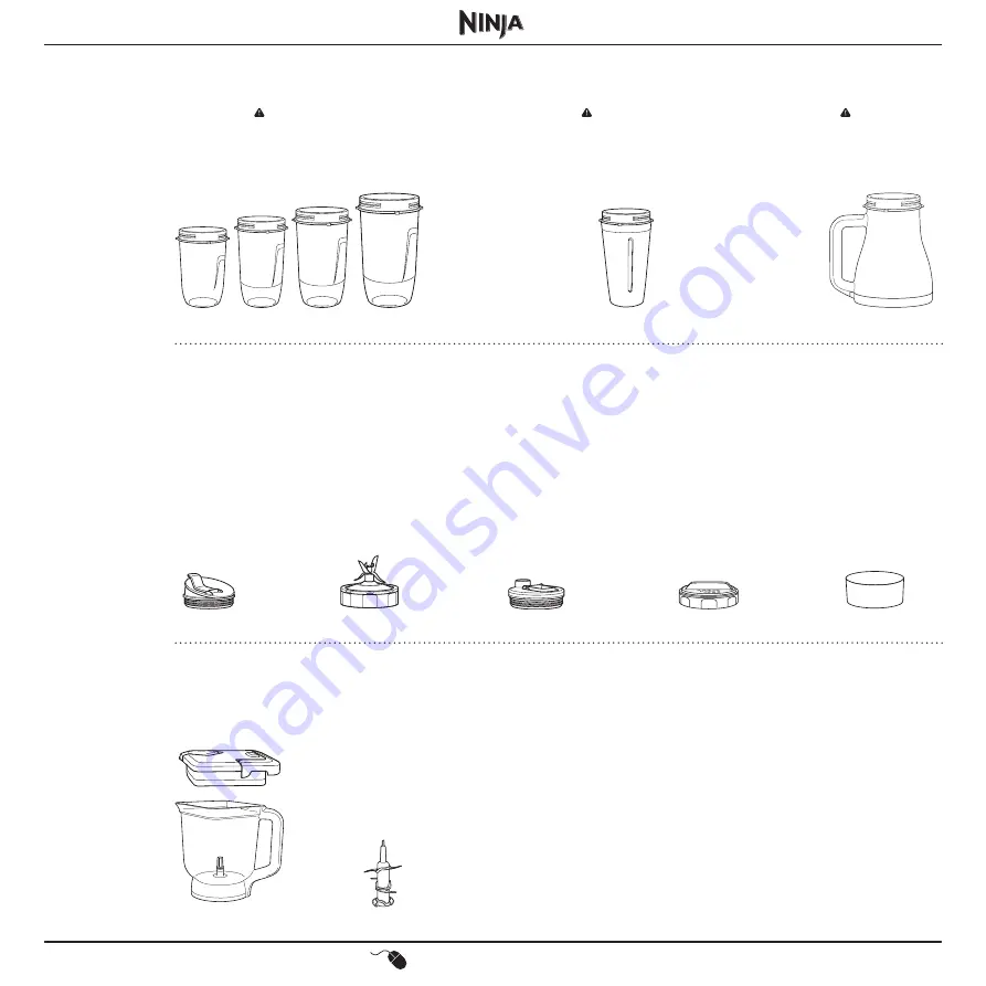 Ninja BL49X series Owner'S Manual Download Page 4