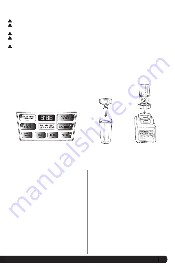 Ninja BL642UK Owner'S Manual Download Page 11