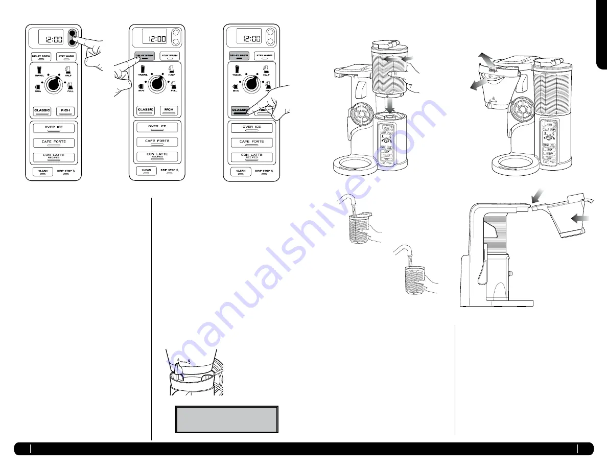 Ninja COFFEE BAR CF060EU Owner'S Manual Download Page 16