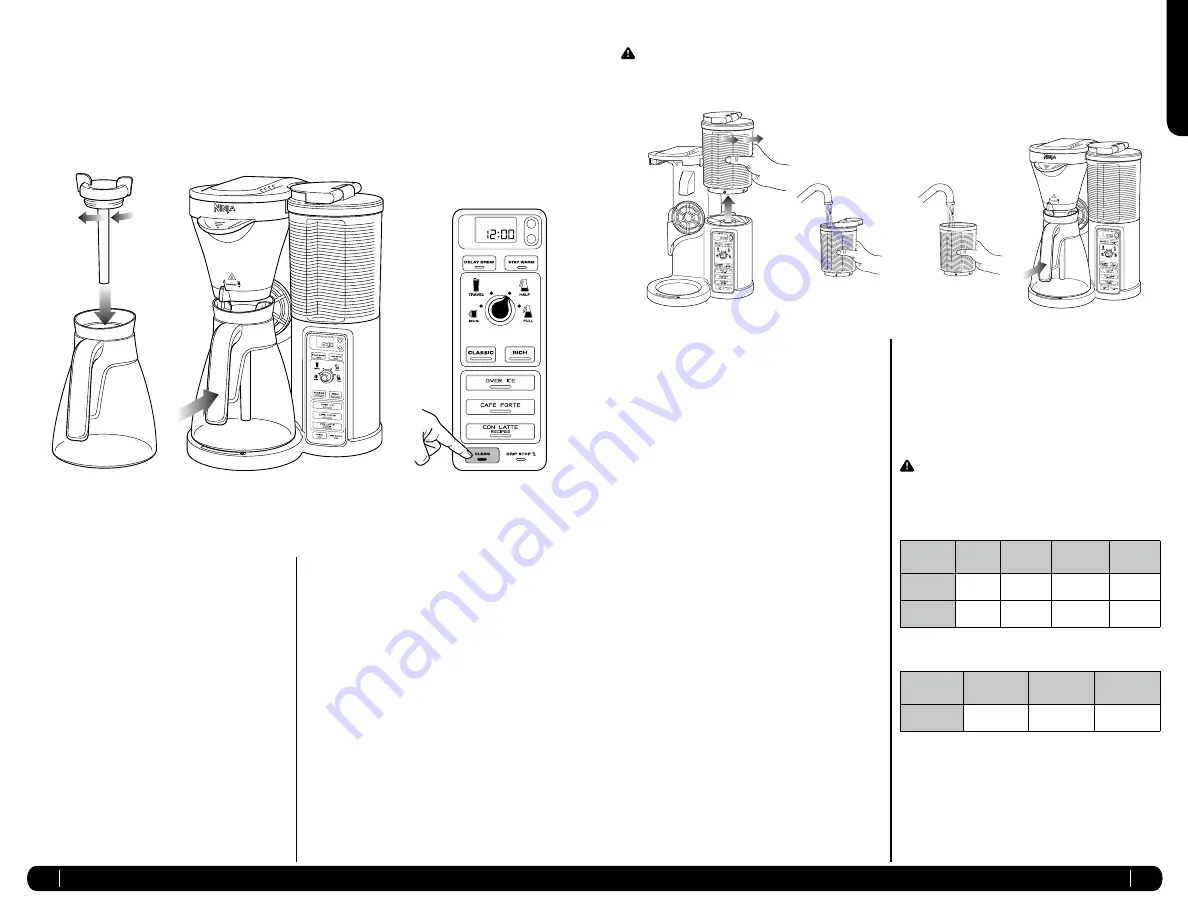 Ninja COFFEE BAR CF060EU Owner'S Manual Download Page 47