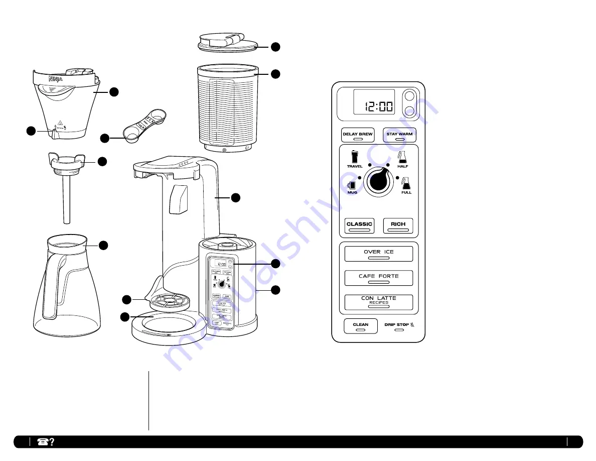 Ninja Coffee Bar CF060UK Owner'S Manual Download Page 4