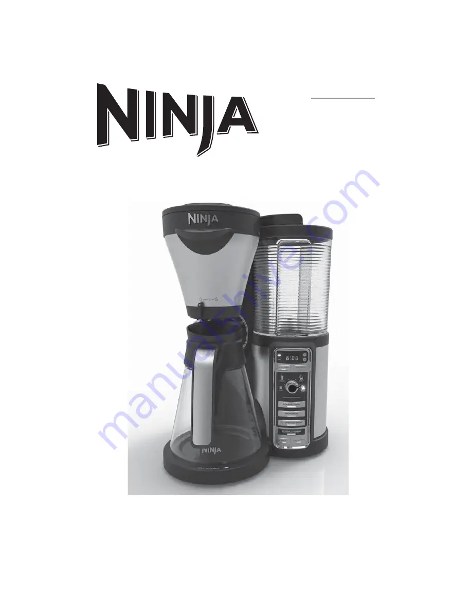 Ninja COFFEE BAR CF081 Owner'S Manual Download Page 1