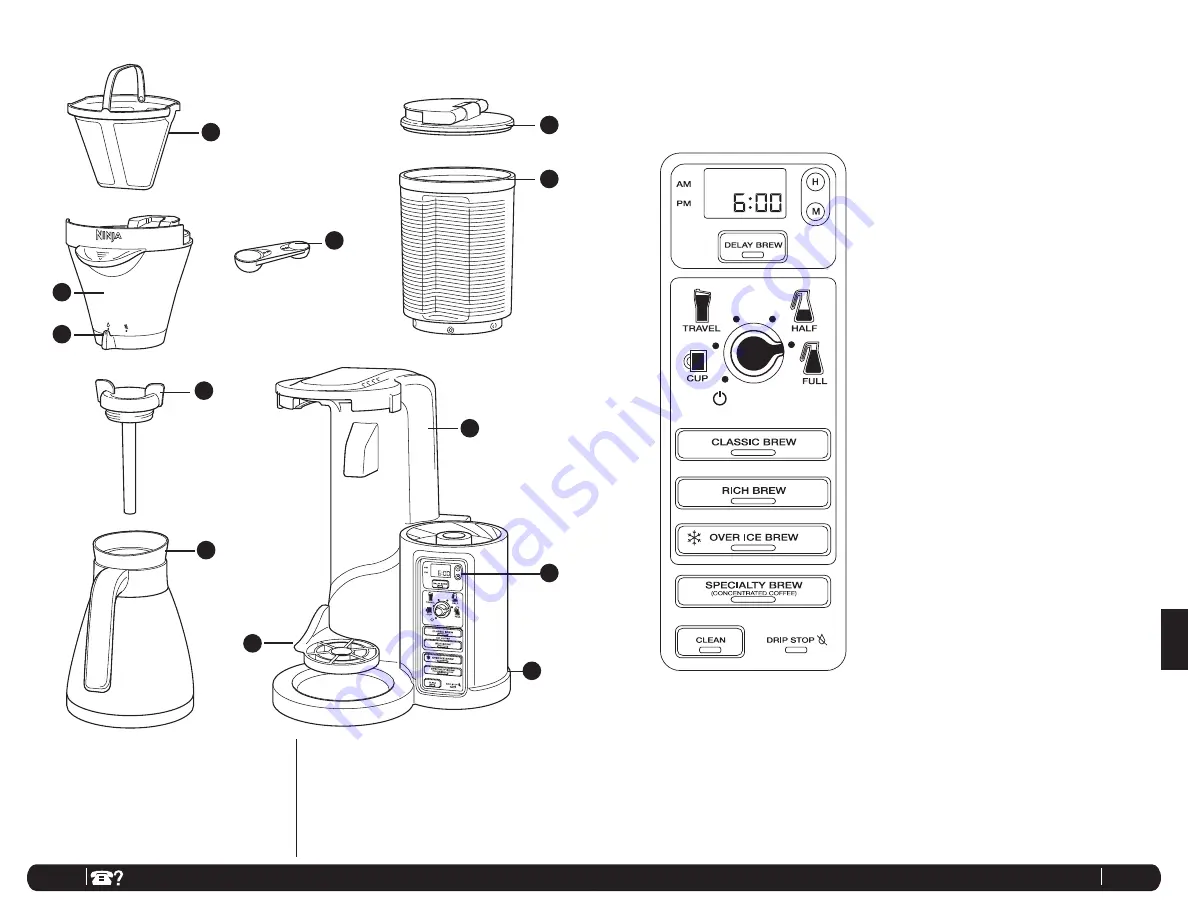 Ninja COFFEE BAR CF087 Скачать руководство пользователя страница 21