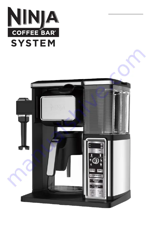 Ninja COFFEE BAR CF090 CF4 Owner'S Manual Download Page 1