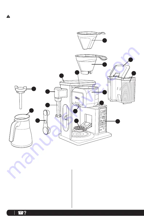 Ninja COFFEE BAR CF097C CF4 Owner'S Manual Download Page 10