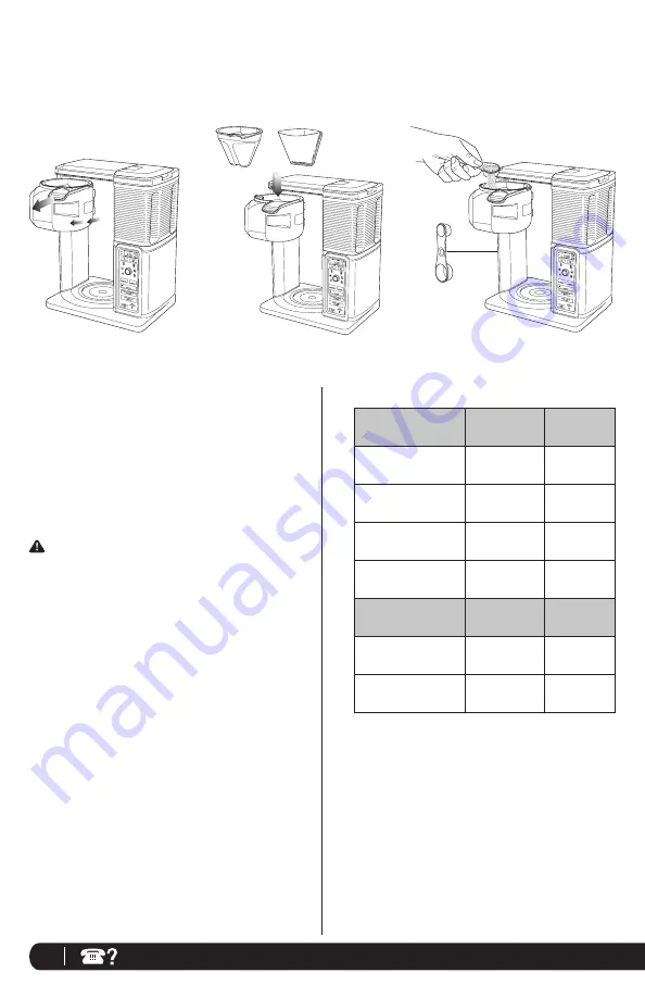 Ninja COFFEE BAR CF097C CF4 Owner'S Manual Download Page 36