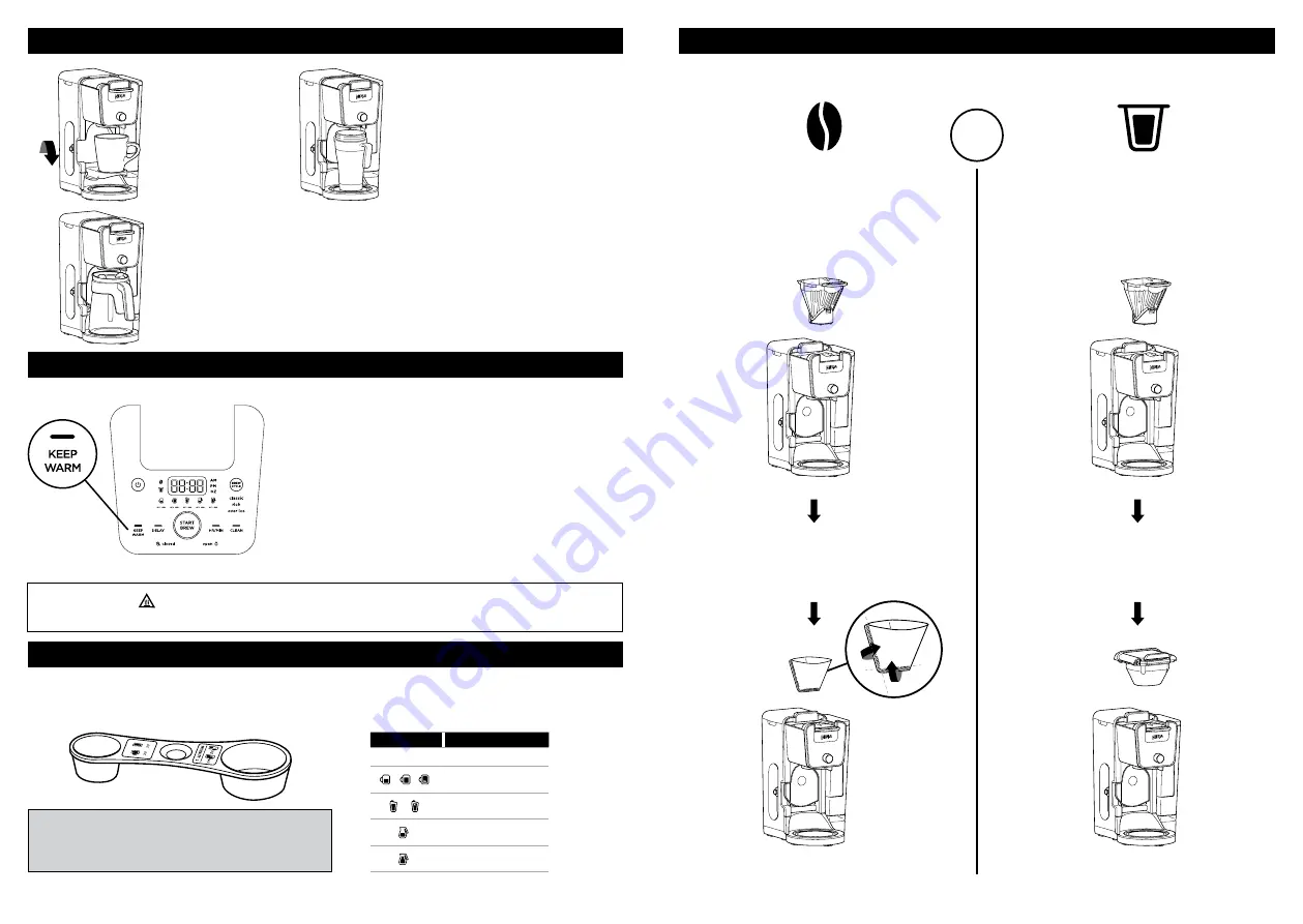 Ninja DUALBREW CFP201 Quick Start Manual Download Page 3