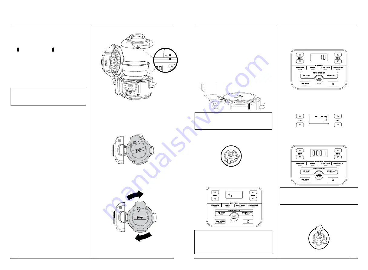 Ninja FOODI COMPACT TENDERCRISP OP100 Series Owner'S Manual Download Page 9