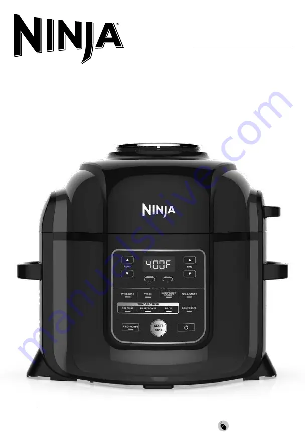 Ninja FOODI DELUXE TENDERCRISP OP401 Owner'S Manual Download Page 1