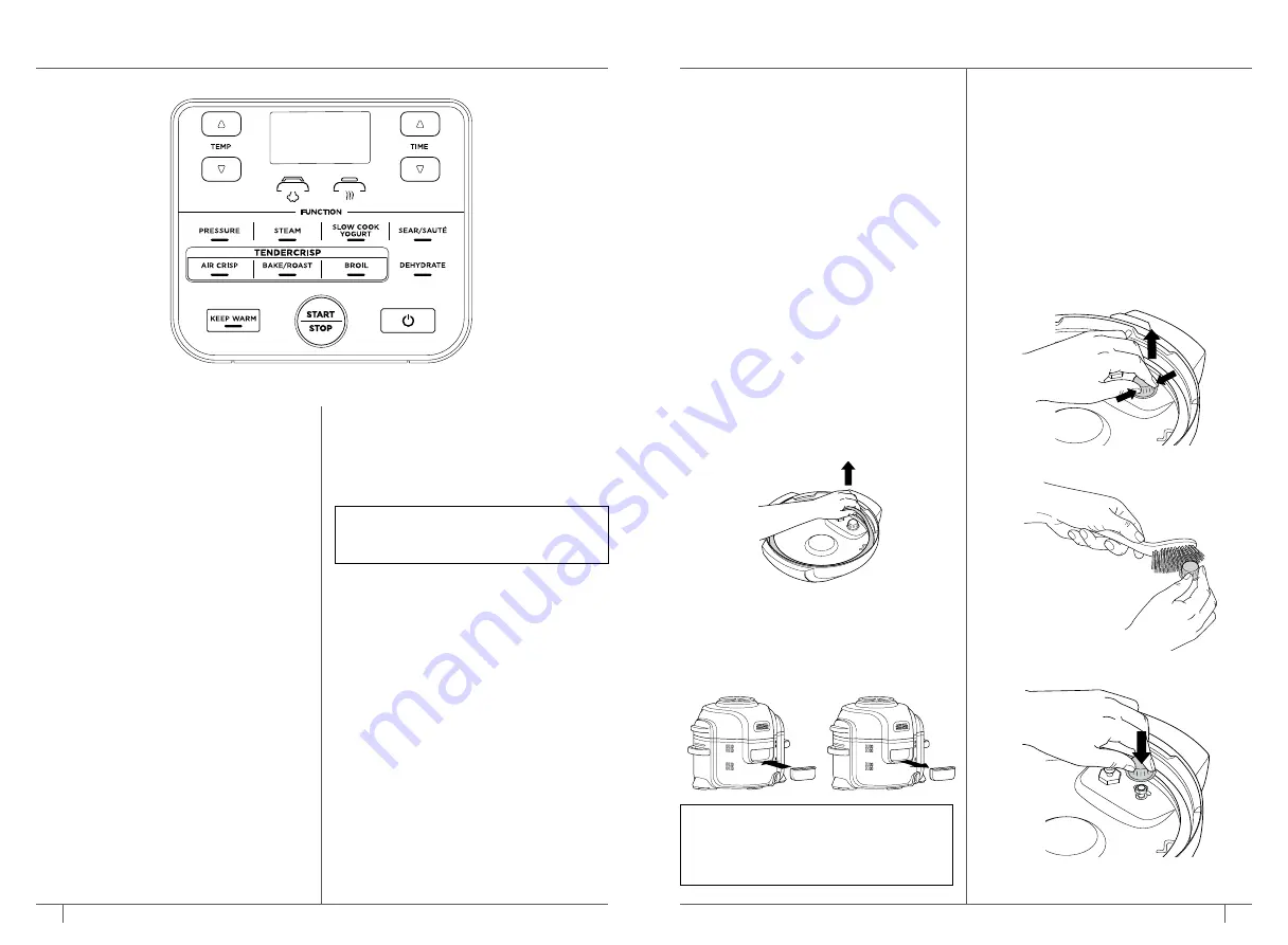 Ninja FOODI DELUXE TENDERCRISP OP401 Скачать руководство пользователя страница 6