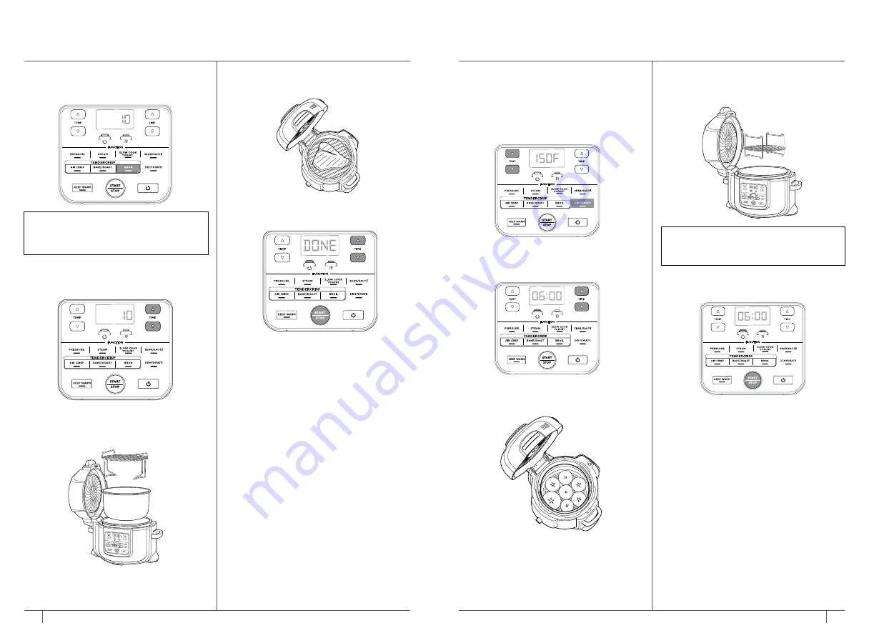 Ninja FOODI DELUXE TENDERCRISP OP401 Owner'S Manual Download Page 8