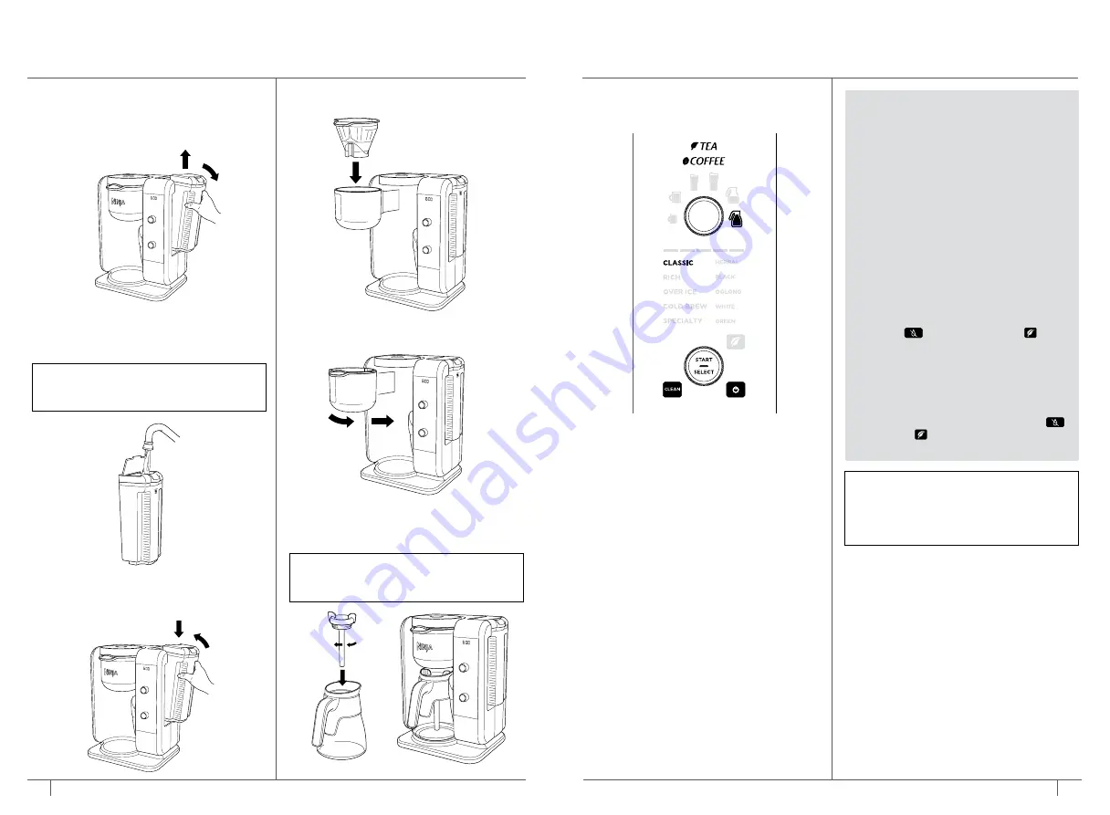 Ninja Hot & Cold Brew System CP301 Series Owner'S Manual Download Page 6