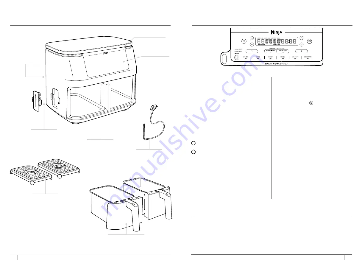 Ninja SMART XL DZ550 Series Owner'S Manual Download Page 4