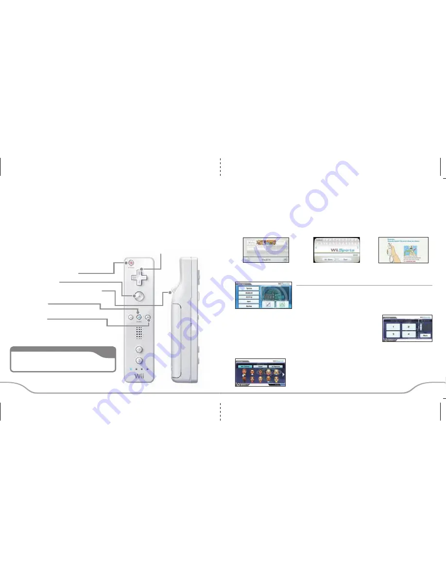 Nintendo RVL-001 - Wii Sports Pack Game Console Instruction Booklet Download Page 9