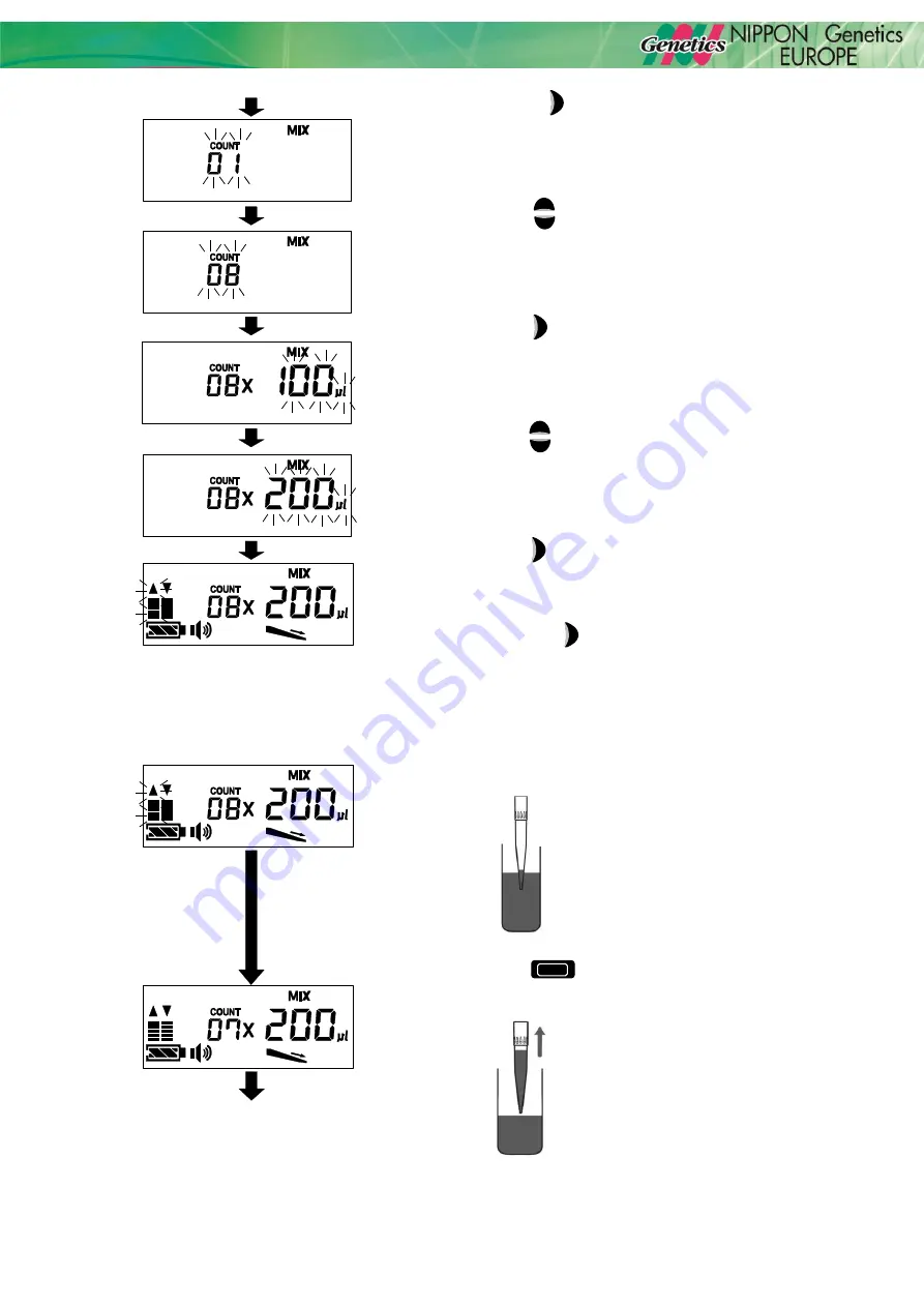 Nippon Genetics FASTGENE ELECTRONIC PIPETTE-10 Скачать руководство пользователя страница 20