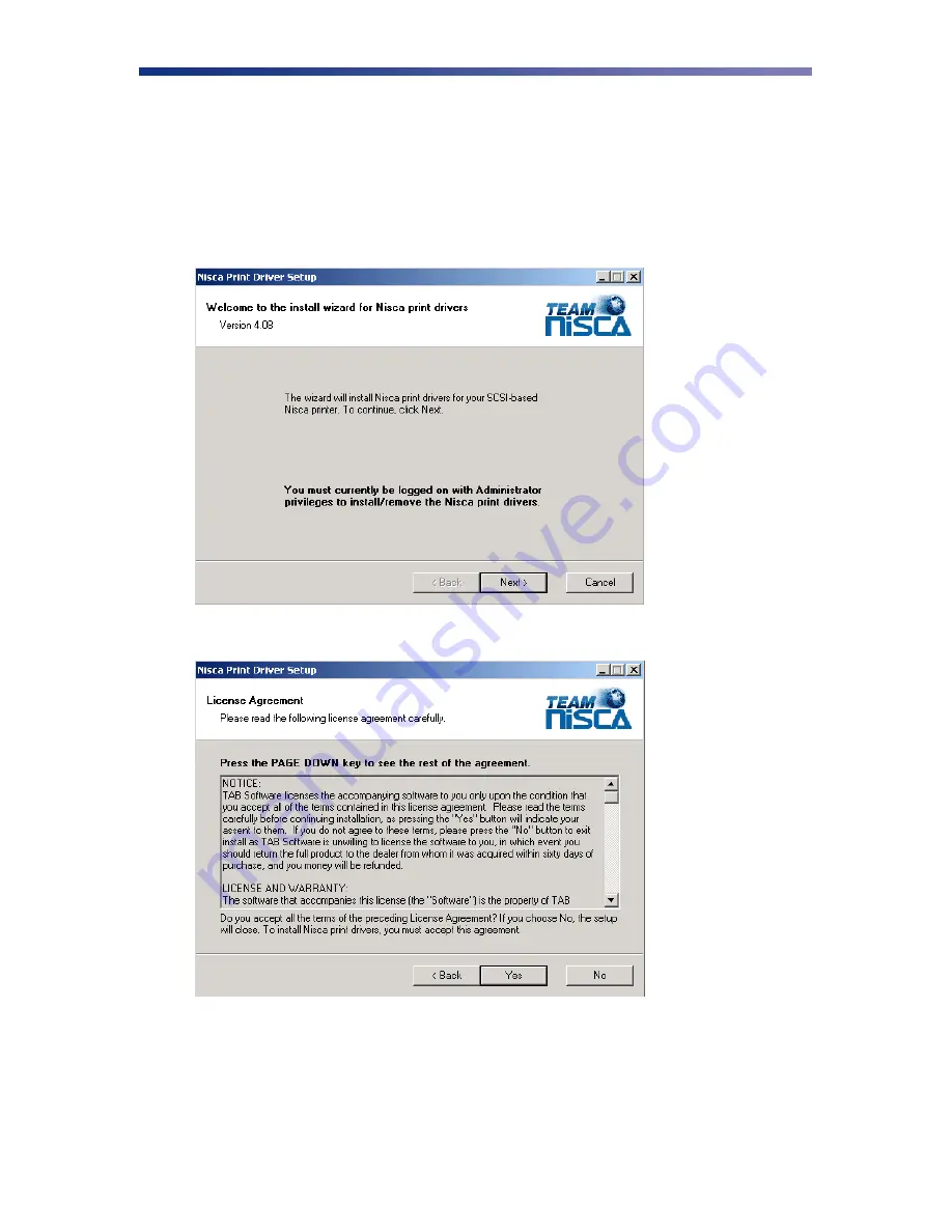 Nisca PR5300 User Manual Download Page 22