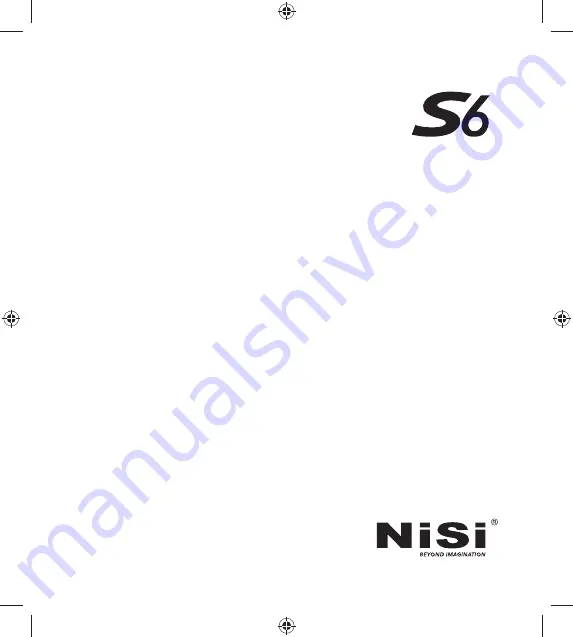 NiSi NS18-0322-01 Manual Download Page 1